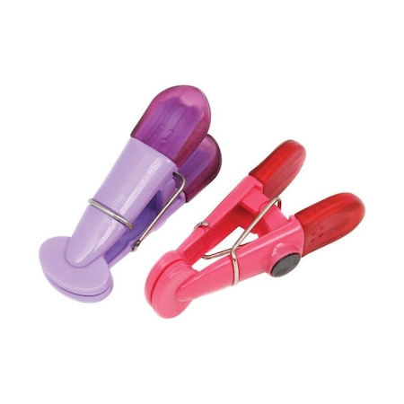 Chef Craft Chef Craft Assorted Colors Plastic Magnetic Clips 21480